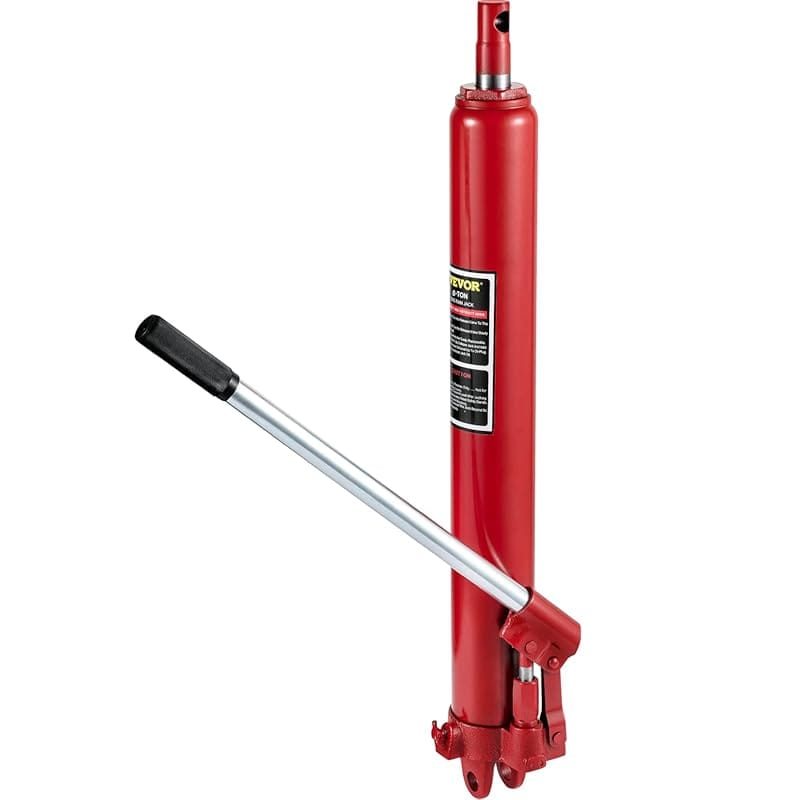 VEVOR 8 Ton Hydraulic Long Ram Jack with Single Piston Pump