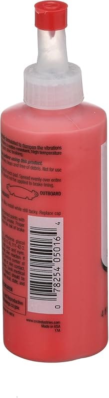 CRC Disc Brake Quiet Reduces Noise & Squeal, 4 Fl Oz Spray