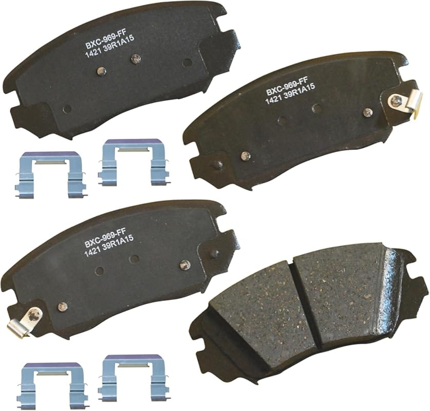 Bendix SBC1421 Front Ceramic Brake Pads for Buick Allure, Cascada, LaC