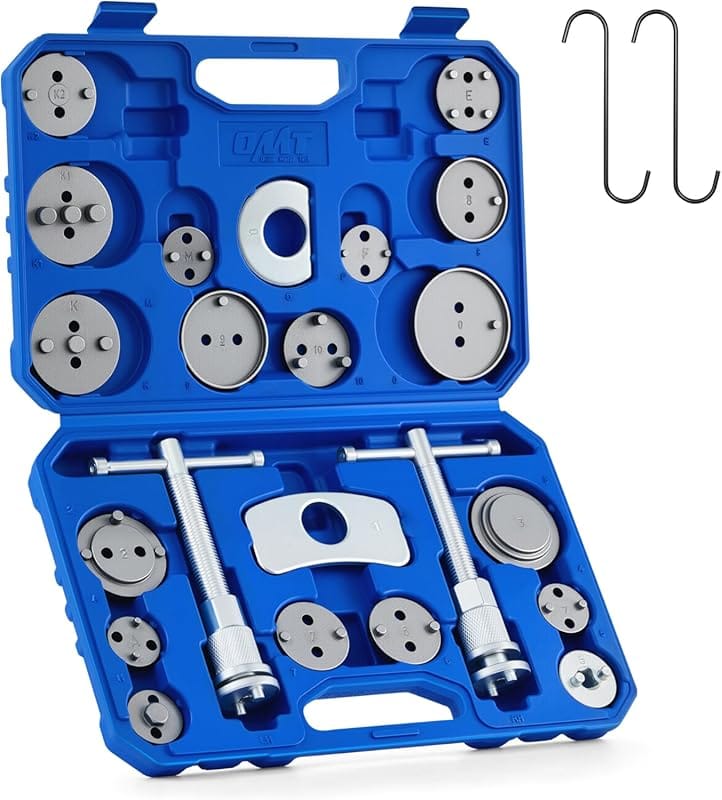 Orion Motor Tech 24-Piece Heavy Duty Brake Piston Compressor Tool Kit 