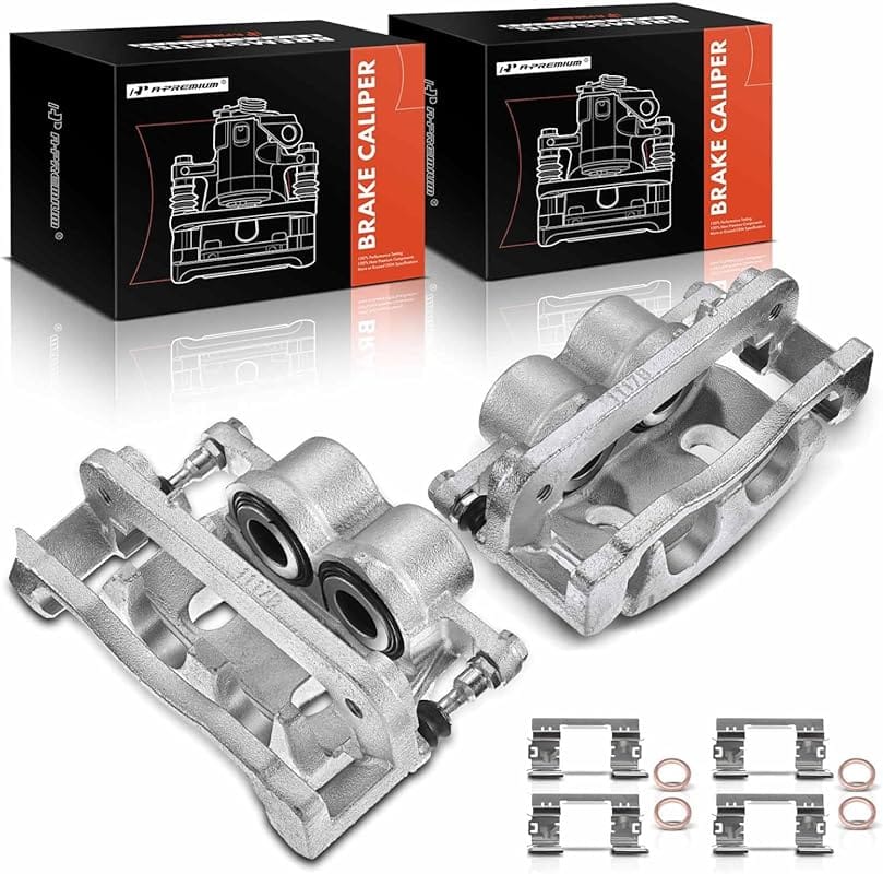 A-Premium Front Disc Brake Caliper Assembly with Bracket for Cadillac,