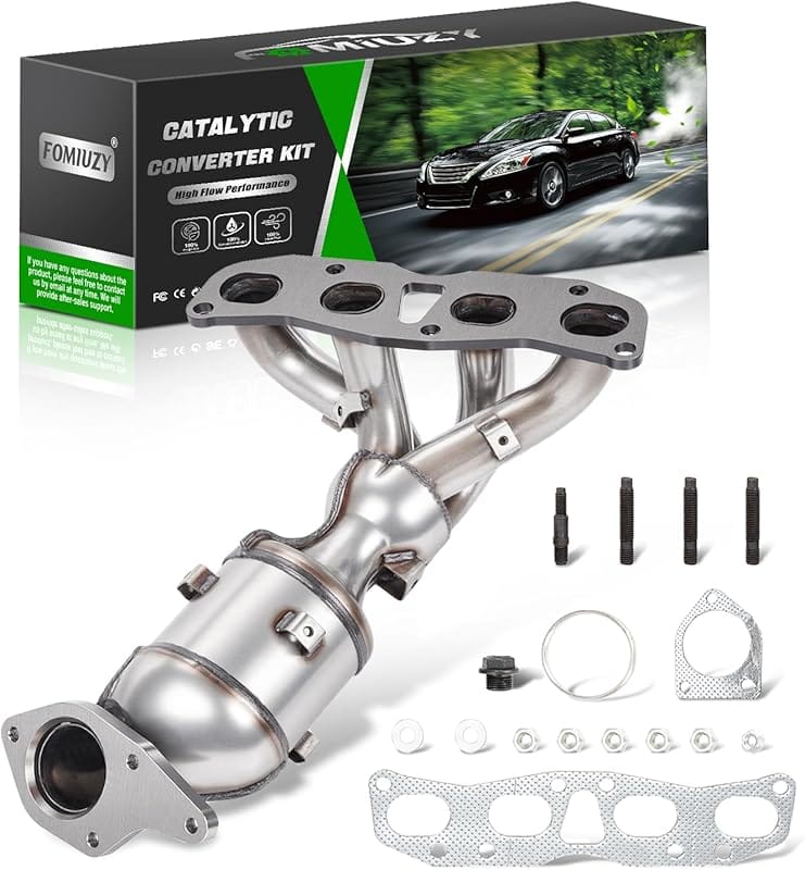 High Flow Direct-Fit Front Catalytic Converter Kit for Nissan Altima 2