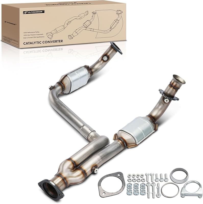 A-Premium Catalytic Converter Kit Direct-Fit for Silverado 1500, Tahoe