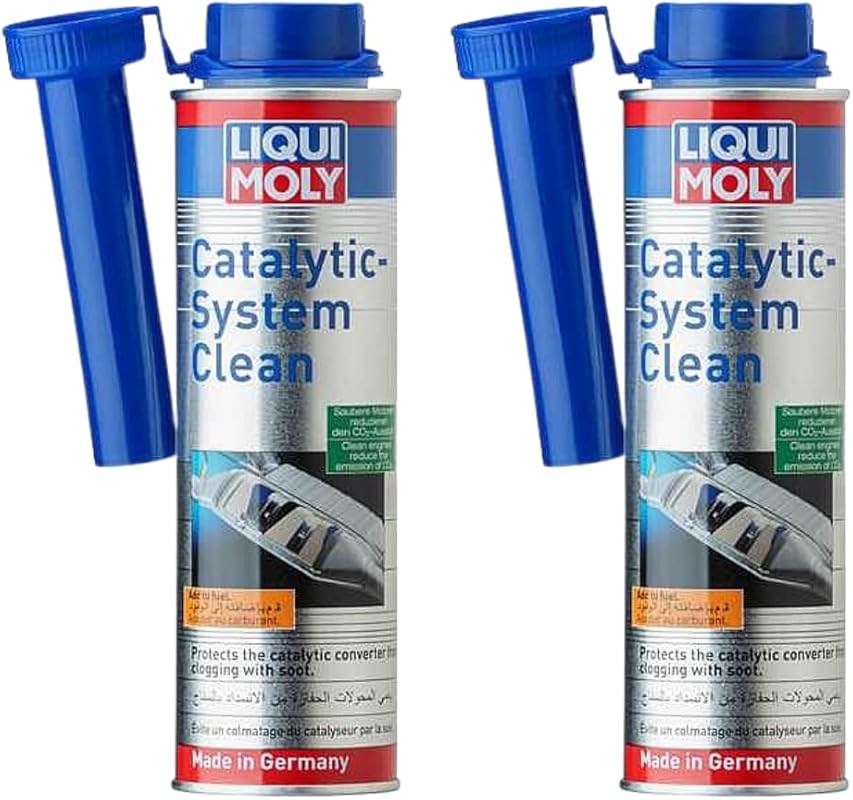 Liqui Moly Catalytic System Cleaner 300 ml 7110 – 2 Pack for Gas & Die