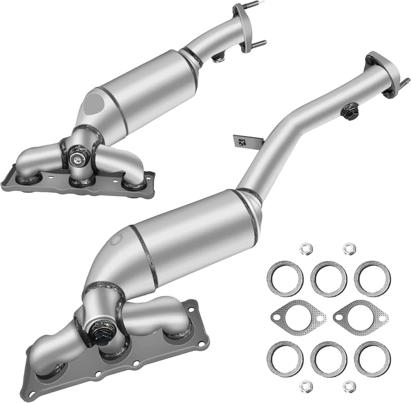 Front & rear EPA-compliant catalytic converters for BMW 128i, 328i, 32