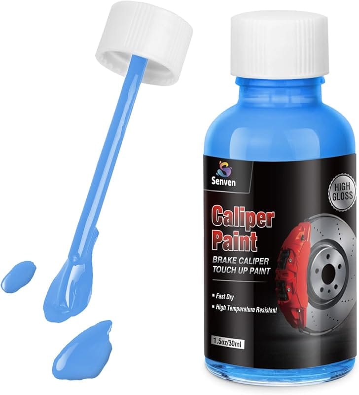 Hawkins Blue High-Temperature Gloss Brake Caliper Touch-Up Paint, 1.5 