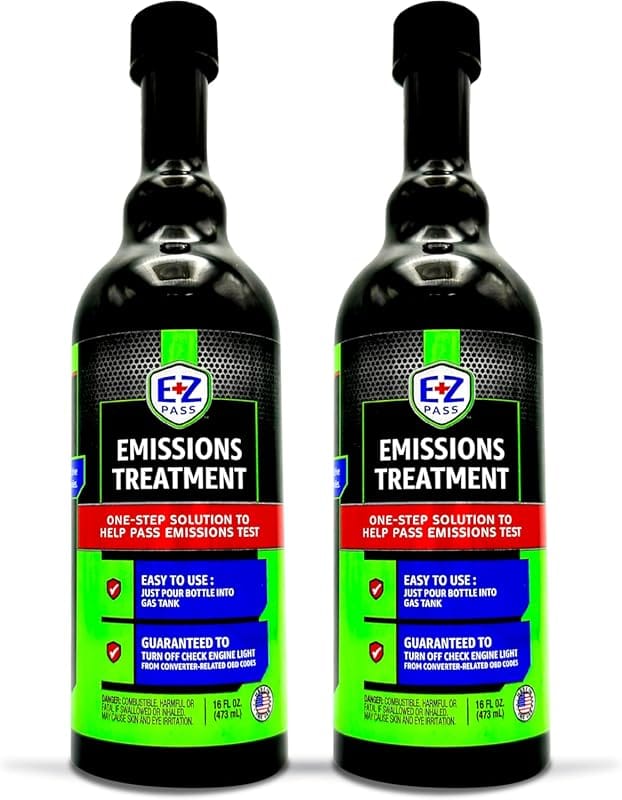 EZ PASS™ Emissions Treatment – 2-Pack Catalytic Converter & O2 Sensor 