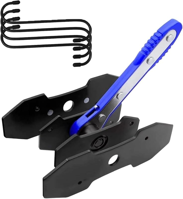360° Swing Ratchet Brake Caliper Press Tool with 2 Steel Plates for Ca